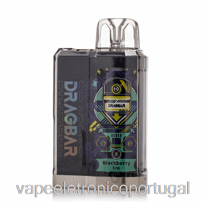 Vape Eletrônico Dragbar B3500 Descartável Blackberry Ice